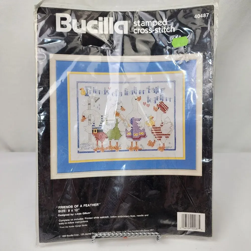 Bucilla Stamped Cross Stitch Kit 